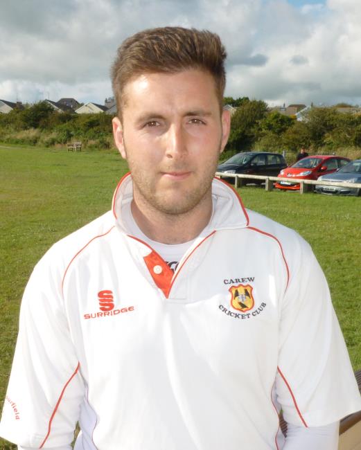 Dai Rees - scored 72 for Carew Thirds Dai Rees - scored 72 for Carew Thirds